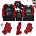 thumbnail image 2 of Conjunto de pijamas para padres e hijos, ropa de casa con estampado a cuadros, novedad de Navidad, 2021, 2 of 4