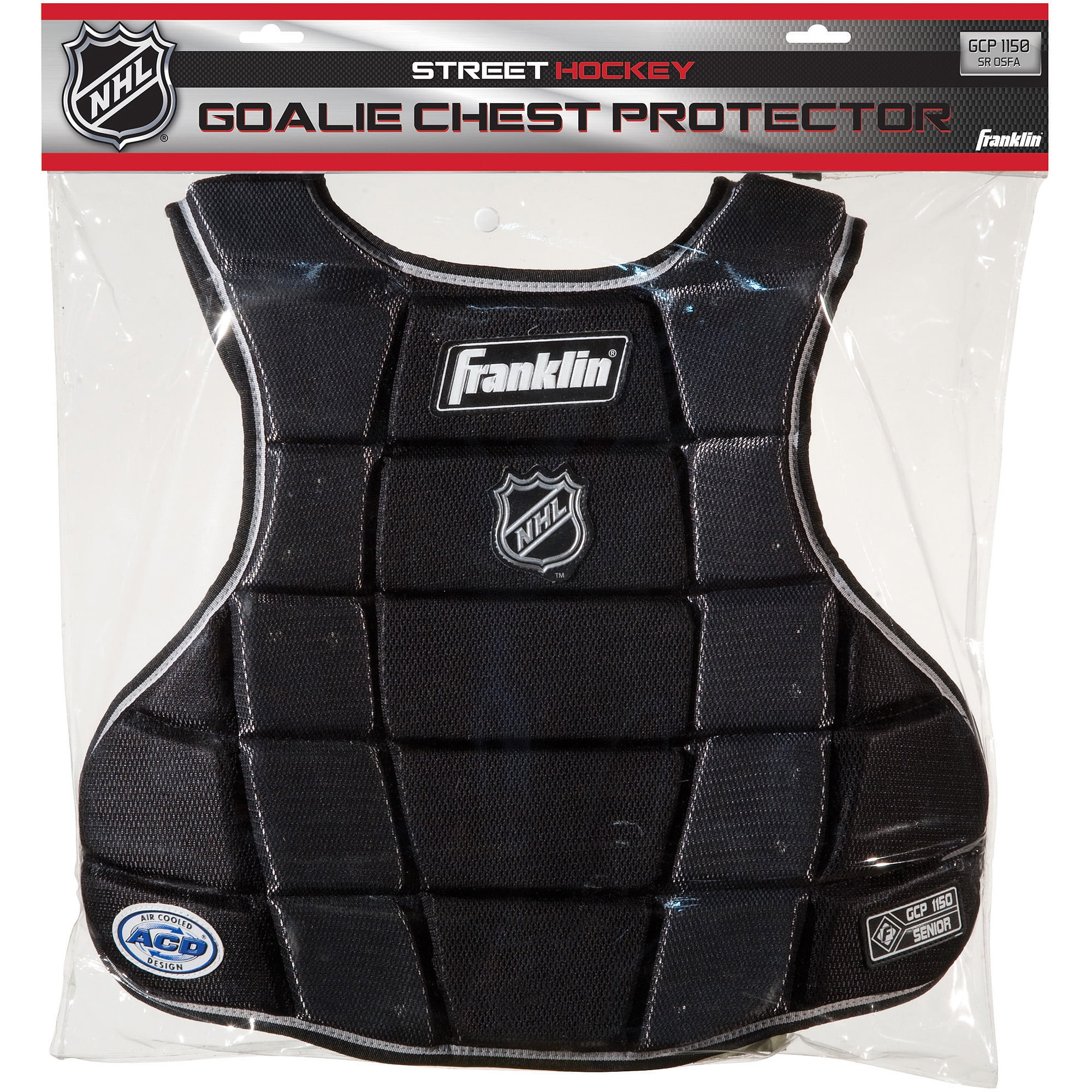 Franklin Sports NHL Sx Professional Goalie Chest Protector 1150 Senior, OSFA by Franklin Sports