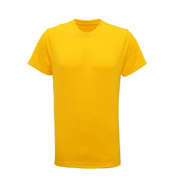 TriDri - Camiseta infantil unisex de entrenamiento para niños (Amarillo Sol) TriDri UTRW6183_sunyellow
