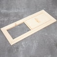 thumbnail image 3 of Air Vent,  Wood Strong And Durable  Edge Polishing  Vent, Adjustable  Ventilation Effect For Room Steam Room, 3 of 8