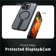 thumbnail image 4 of Case For IPhone 16 Pro Max/16 Pro/16 Plus/16, TPU + PC Protection Shell Heat Dissipation Case Magnetic Cover, 4 of 7
