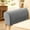 Gray, variant on 2 Pack Elastic Sofa Armrest Covers Thickened Polyester Stain Resistant Slip On Design for Furniture Protection Machine Washable