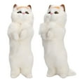thumbnail image 1 of Figura de gato de felpa ANGGREK decoración animal para escritorios, 1 of 8