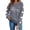 Gray, variant on Feancey Cute Oversized Sweatshirts for Women Trendy Letter Printed Long Sleeve Shirts Fleece Lined Casual Loose Sweatshirt Holiday Tops Hot Pink L