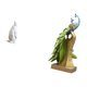 thumbnail image 5 of Conjunto de esculturas de pingüinos, figuras decorativas, estatua de , adorno de resina con forma de animal para estante o escritorio. Decora, 5 of 8