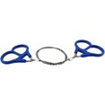 thumbnail image 1 of with Rings Chain Saw Emergency Practical Handsaw Stainless Steel Pocket Chainsaw Manual Pocket Tool Cutting Steel Steel Wire Rope for Travel, 1 of 5