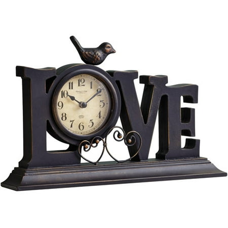 Better Homes&gardens Love Mantle Clock