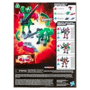 Power Rangers Dino Fury Pink Ankylo Hammer and Green Tiger Claw Zord Action Figure Set, 12 Pieces