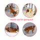 thumbnail image 3 of Cinturón fisiológico para perros, bolsillo de red, cinturón fisiológico para mascotas, cinturón de cortesía para perros machos, pañal para mascotas que contiene tres capas de algodón, 3 of 3