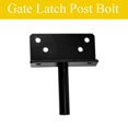 thumbnail image 5 of Nidaye Pestillo De Puerta Autoblocante - Palanca De Gravedad Automática De Montaje En Poste Pestillos De Puerta De Cerca De Madera Con Sujetadores/Pestillo De Puerta De Acero Con Acabado Negro Para As, 5 of 5