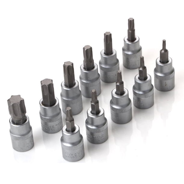 40PCS Durable Torx Torque Tork Star Bits Drive Male Female Sockets Set Tool Blue 40PCS Durable Torx Torque Tork Star Bits Drive Male Female Sockets Set Tool Blue
