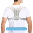 thumbnail image 2 of Muyoka Corrector de postura para hombres y mujeres, soporte ajustable para la parte superior de la espalda, transpirable, cómodo, alisador, alivio del dolor, soporte para la parte superior de la colum Muyoka Hogar, 2 of 2