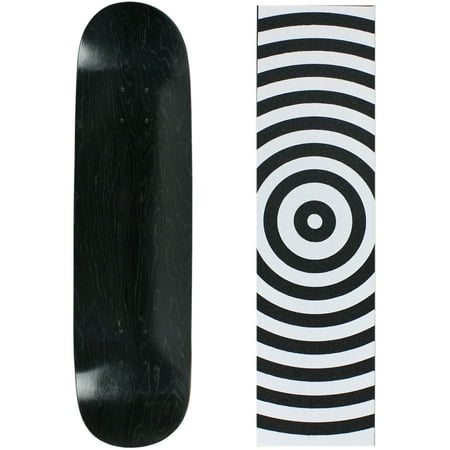 skateboard deck pro 7-ply canadian maple stained black with griptape 7.5  - 8.5 price history on PriceWatchPro