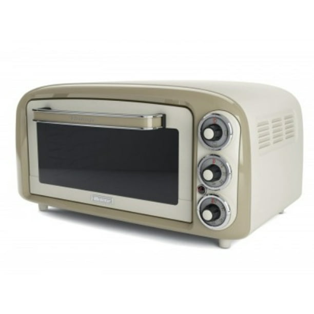Vergelijkbaar achtergrond zakdoek Ariete Vintage 1380W 18 Liter Electric Kitchen Countertop Toaster Oven,  Beige - Walmart.com