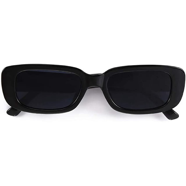 Gafas de sol rectangulares para mujer y hombre, modernas y gruesas.