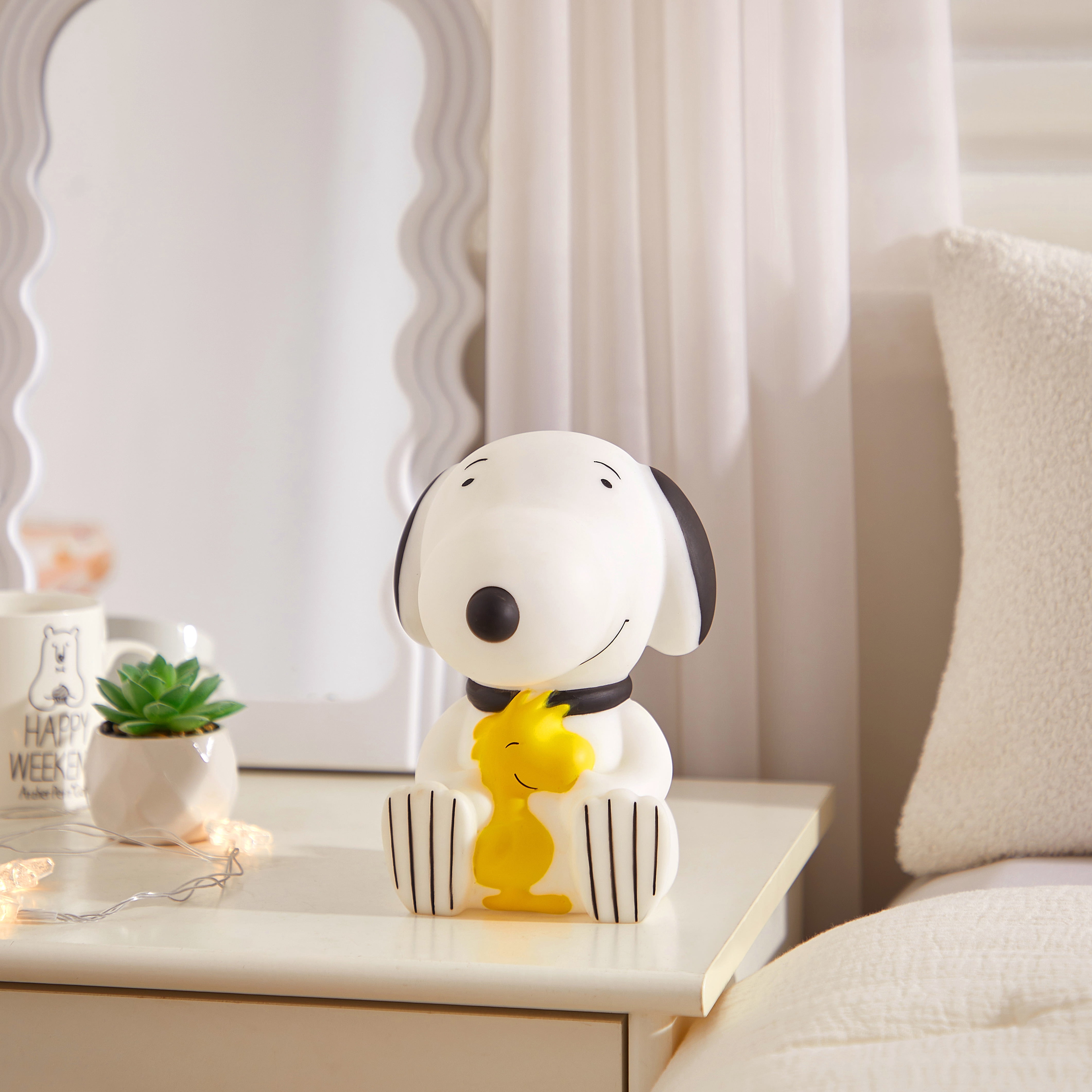 8" Snoopy LED Jumbo Squishy LED Mood Night Light
