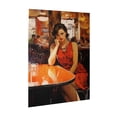 thumbnail image 2 of 500 PCS Vintage Elegant Bar Woman Puzzles For Adults 1000 Pieces,Unique Artwork For Adults,Stress Relieving Pleasure,Charm Wooden Jigsaw Puzzles,Every Piece Is Unique,Relax Yourself, 2 of 6