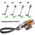thumbnail image 2 of Boquilla de lanza flexible compatible con Dyson V15 V11 V10 V8 V7, kit de limpieza de automóviles con boquilla flexible, manguera de extensión, 2 of 5