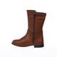 thumbnail image 3 of Botas Mujer Juvenil Altas Básica Lisa Moda Casual Con Hebilla cafe 22 Incógnita 031B1Q, 3 of 5