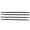 Black, variant on PIT66 Black Side Molding Trim, Fit for Dodge RAM 1500 Crew Cab Body Side Molding Trim 2019-2021