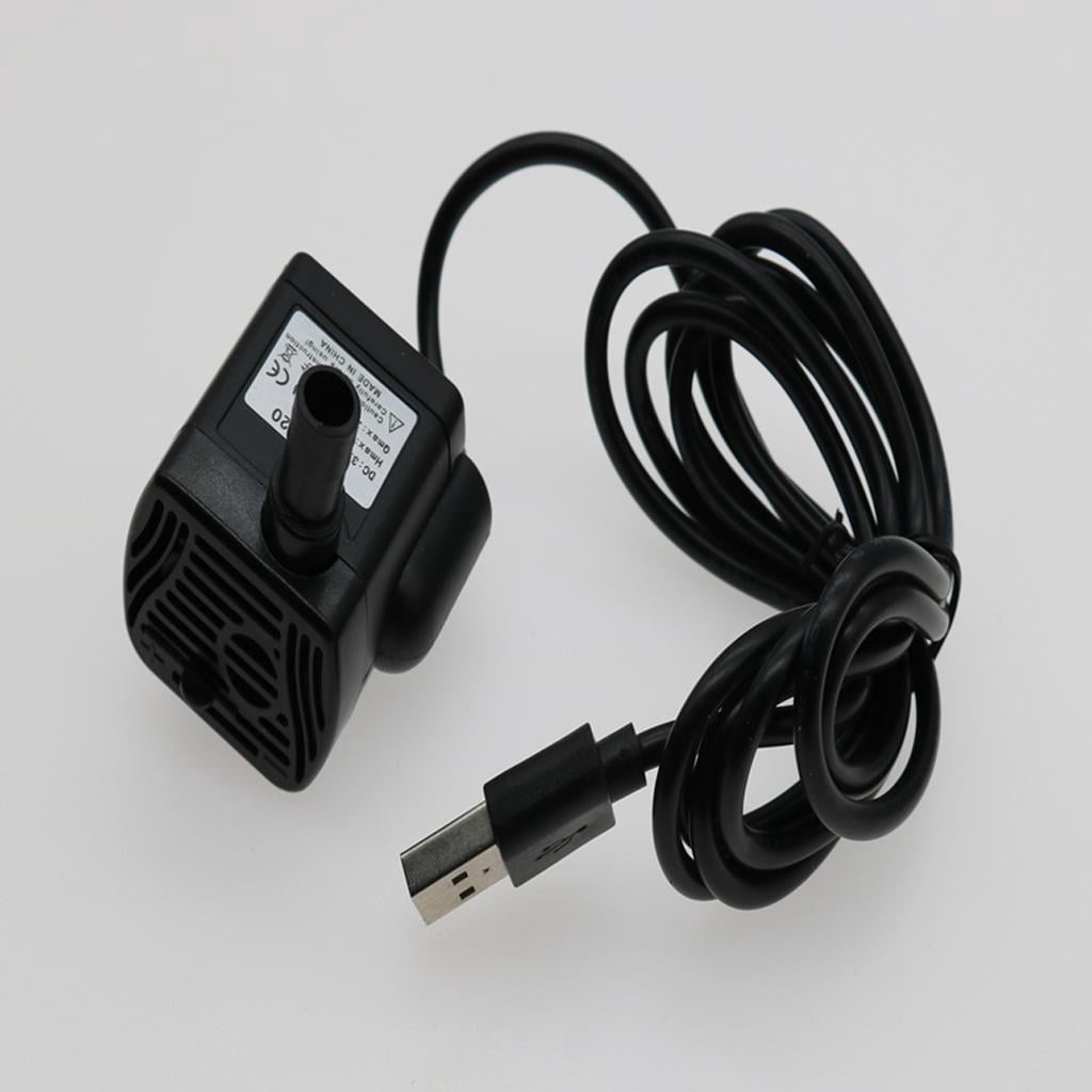 jiaping 6x5V Micro Mini Pump Submersible Water Pump Aquarium Pond With USB 6 Pcs