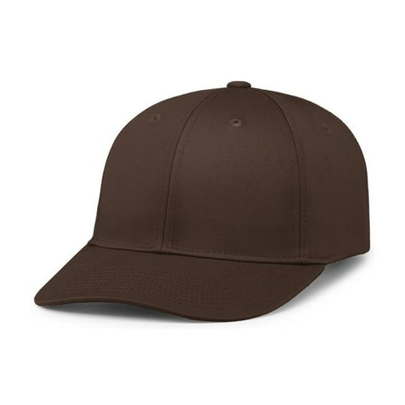 Pacific Headwear P208.079.OS Hybrid Snapback Dad Cap, Brown - One Size