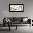 thumbnail image 3 of Ronald Bolokofsky 24x14 Black Modern Wood Framed Wall Art Titled - Magnolia Branch 170, 3 of 6