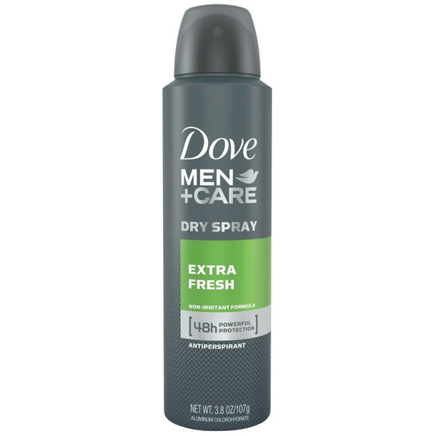 Dove Men+Care Extra Fresh Dry Spray Antiperspirant Deodorant, 3.8 oz