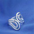 thumbnail image 6 of 925 Sterling Silver Open Charm Boys and Girls Gifts Jewelry Ring #196, 6 of 6