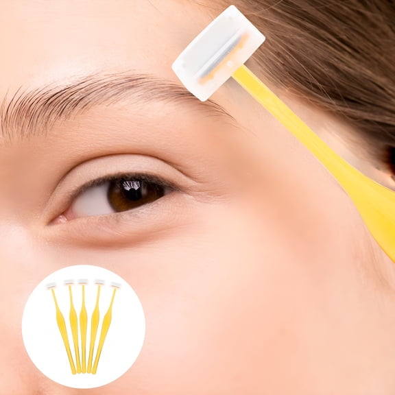 FACEGA 5Pcs Multi-function Eyebrow Razors Portable Eyebrow Trimmers Facial Hair Razors