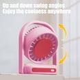 thumbnail image 4 of XGFHYJEH Desk Fan, Small Fan, Tabletop Fan, Small Desk Fan, Small Fans for Desk, Desk Fans for Home, Desk Fans Small Quiet, Portable Personal Electric Fan, Desk Fans under $15.00, 4 of 6