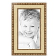 thumbnail image 2 of ArtToFrames 14" x 25" Gold Bamboo Cream Bronze Picture Frame, 14x25 inch Gold Wood Poster Frame (WOM-5255),  Pack, 2 of 7
