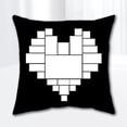 thumbnail image 1 of Funda de almohada en blanco de la serie Nine Grid, funda de almohada de felpa corta, funda de almohada de sofá de sublimación, 1 of 5