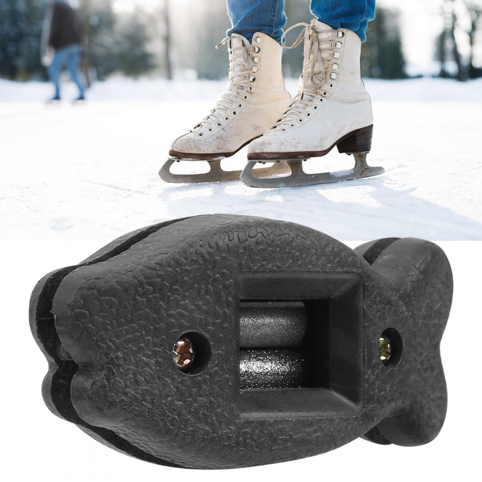 Deror Hockey Skate Sharpener,Ice Skate Shoes Grinding Conditioner Edge Blades Maintenance Tool