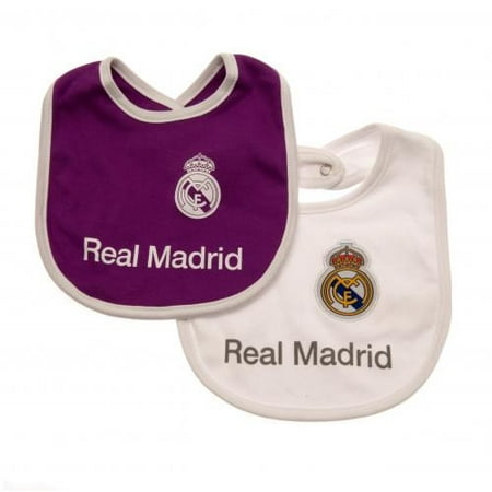 Real Madrid Cute Baby Bibs 2 Pack Authentic Eu Imports Walmartcom