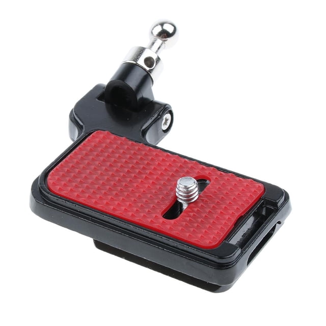 licencia de montaje de liberación rápida de 1/4 "para correa de hombro para DSLR y correa para el cuello CUTICAT Placa de liberación rápida de la cámara