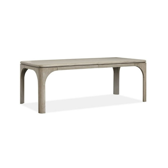Magnussen Home Braelyn Dorian Grey Extendable Rectangular Dining Table