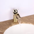 thumbnail image 2 of Eviva Lulu Single Handle (1 Hole) Goald Coated Bathroom Sink Faucet, 2 of 2