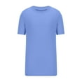 thumbnail image 4 of Tdoqot Mens Shirts- Fashion Summer Short Sleeve Casual T Shirt Blue Size M, 4 of 5