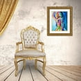 thumbnail image 3 of Goodrich, Chelsea 15x18 Gold Ornate Wood Framed with Double Matting Museum Art Print Titled - Vibrant Female Figurative, 3 of 4