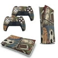 thumbnail image 5 of Natural Art Soccer Football Sports PS5/PS5 Pro/PS5 Slim Digital Disc Skin Sticker For Console And Controller Skins, 5 of 7