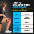 thumbnail image 2 of Professional knee brace, knee support bandage for pain relief, medical knee brace for running, 2 of 5