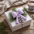 thumbnail image 5 of Christmas Bow Ornaments Soft Pastel Tree Decor for Wreaths, Garlands, Parties, 5 of 6