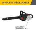 thumbnail image 3 of Caterpillar Cat® DG631.9 60V 18" Brushless Chainsaw (Tool Only), 3 of 11