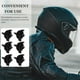 thumbnail image 4 of Tornillos para casco de motocicleta, 10 unidades, tornillos para visera de casco, tornillos para clip de visera, accesorios para casco, color negro, 4 of 8