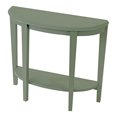 thumbnail image 6 of Furniture of America Lune 1-Shelf Wood Sage Green Hallway Console Table, 6 of 11