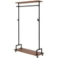 thumbnail image 5 of Clothes Rack Garment Rack With Wheels Freestanding Clothes Display Stand Store Clothes Rack Freestanding Garment Display Stand Store Clothes Organizer w/Wheels Clothing Garment Rack Display Stand, 5 of 12
