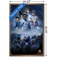 thumbnail image 3 of Jurassic World: Camp Cretaceous - One Sheet Wall Poster, 22.375" x 34" Framed, 3 of 5
