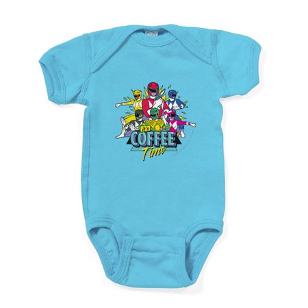 

CafePress - Power Rangers It s Coffee Time - Cute Infant Bodysuit Baby Romper - Size Newborn - 24 Months
