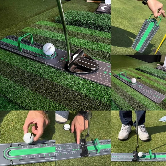 Riforla 2024 Precision Distance Putter Drill Training Precision Distance Putter 1PC Green